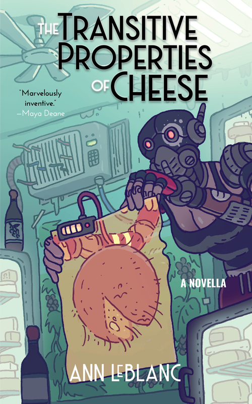 The cover of The Transitive Properties of Cheese, cover art by Drew Shields